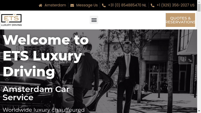 ETS Luxury Driving BV Amsterdam – Rotterdam – Brussels – Luxembourg – Eindhoven – Maastricht -Prague