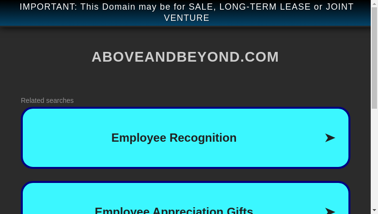 Above and Beyond Limousine Service