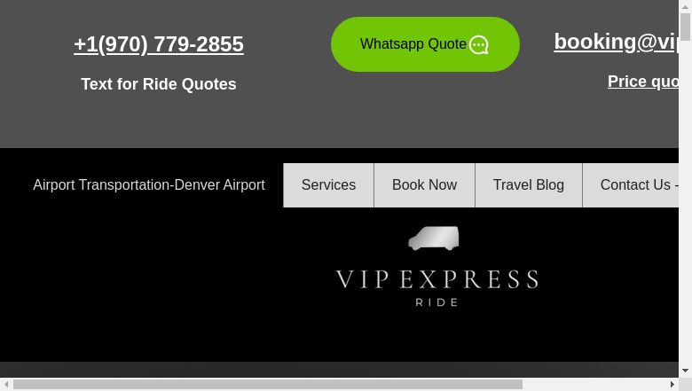 VIP Express Ride and Vail Rides